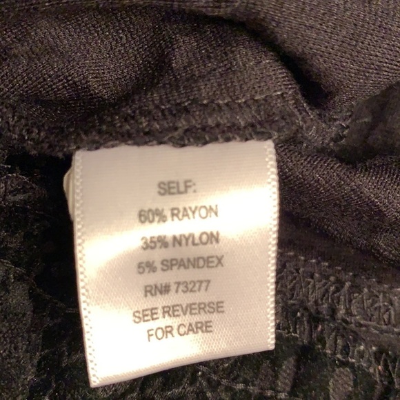 Women’s Textured Black Prophecy slacks 14 Petite - Picture 5 of 8